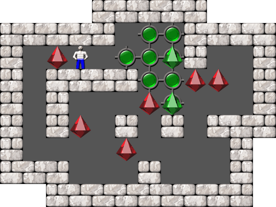 Sokoban Mass Remodel level 598